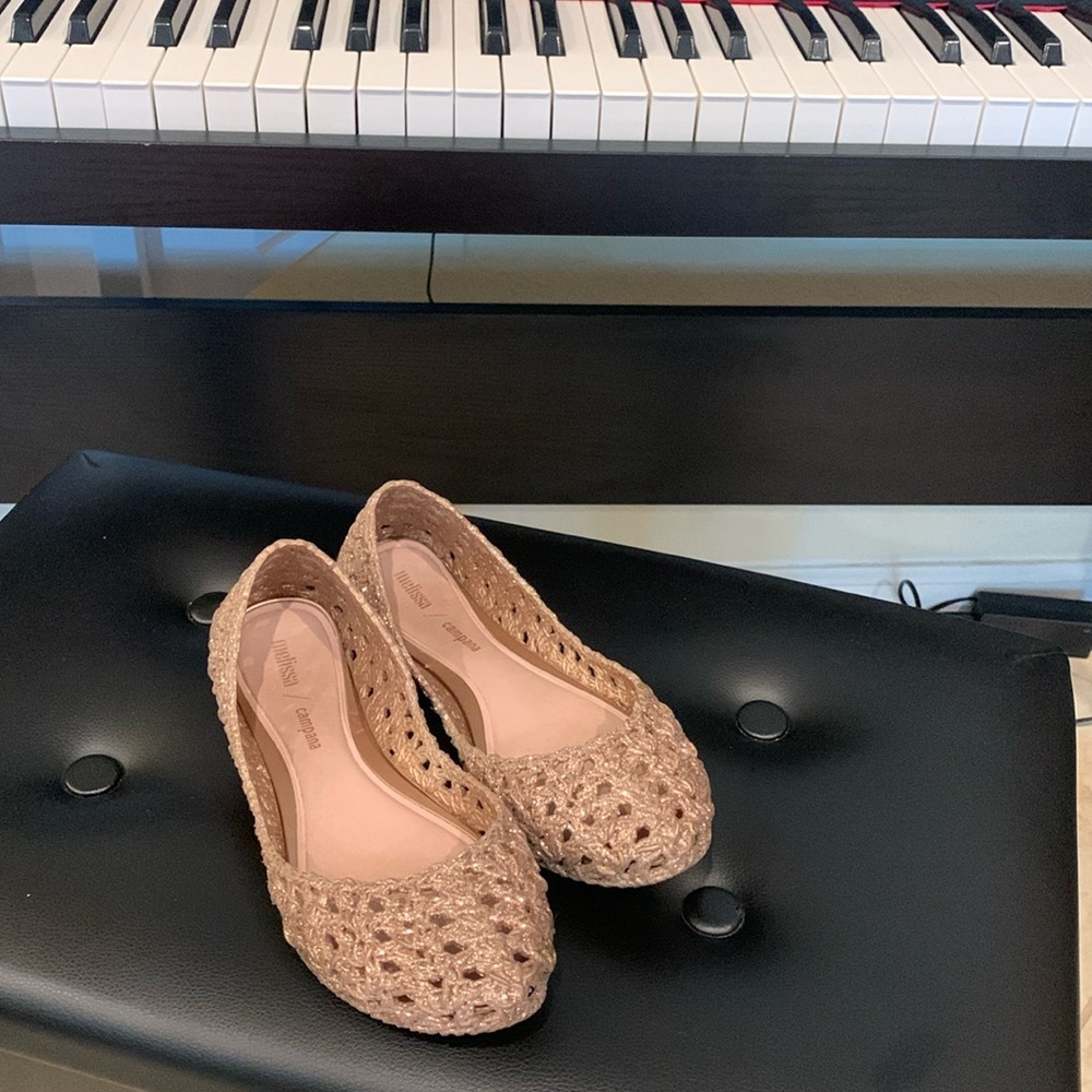 Flats made by Melissa, a great Brazilian brand.